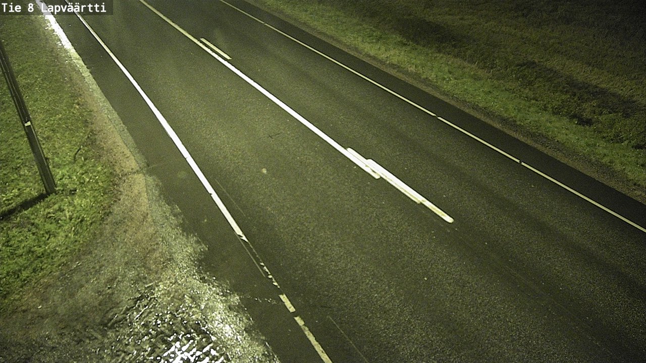 Weather Camera Image Väg 8 Kristinestad, Lappfjärd, Kristiinankaupunki, Pohjanmaa