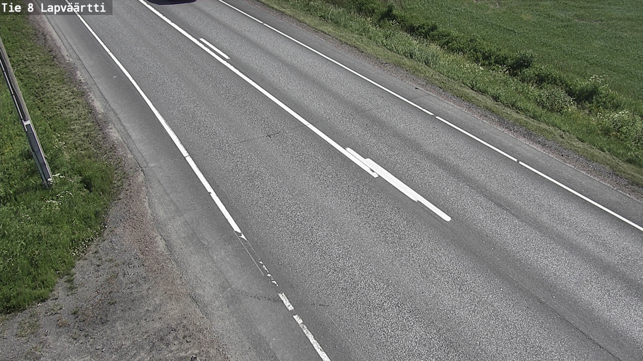 Weather Camera Image Road 8 Kristiinankaupunki, Lapväärtti, Kristiinankaupunki, Pohjanmaa