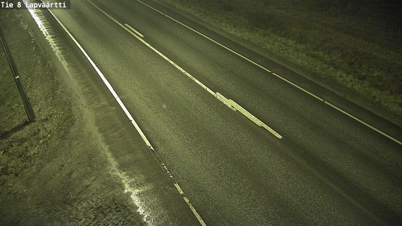 Weather Camera Image Väg 8 Kristinestad, Lappfjärd, Kristiinankaupunki, Pohjanmaa