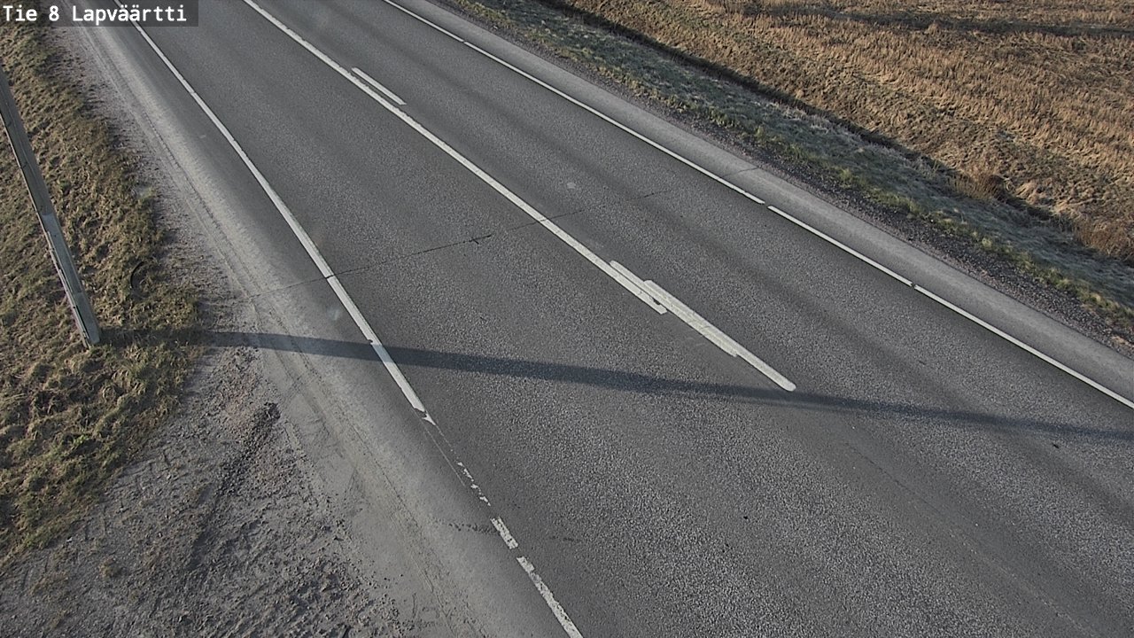Weather Camera Image Väg 8 Kristinestad, Lappfjärd, Kristiinankaupunki, Pohjanmaa