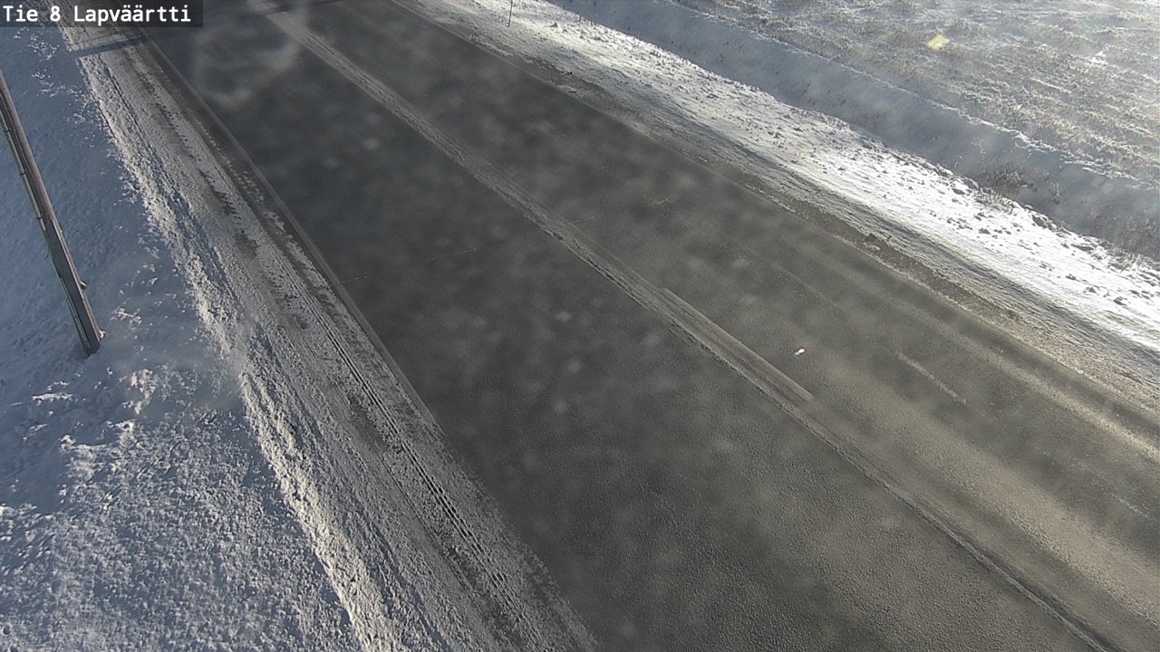 Weather Camera Image Road 8 Kristiinankaupunki, Lapväärtti, Kristiinankaupunki, Pohjanmaa