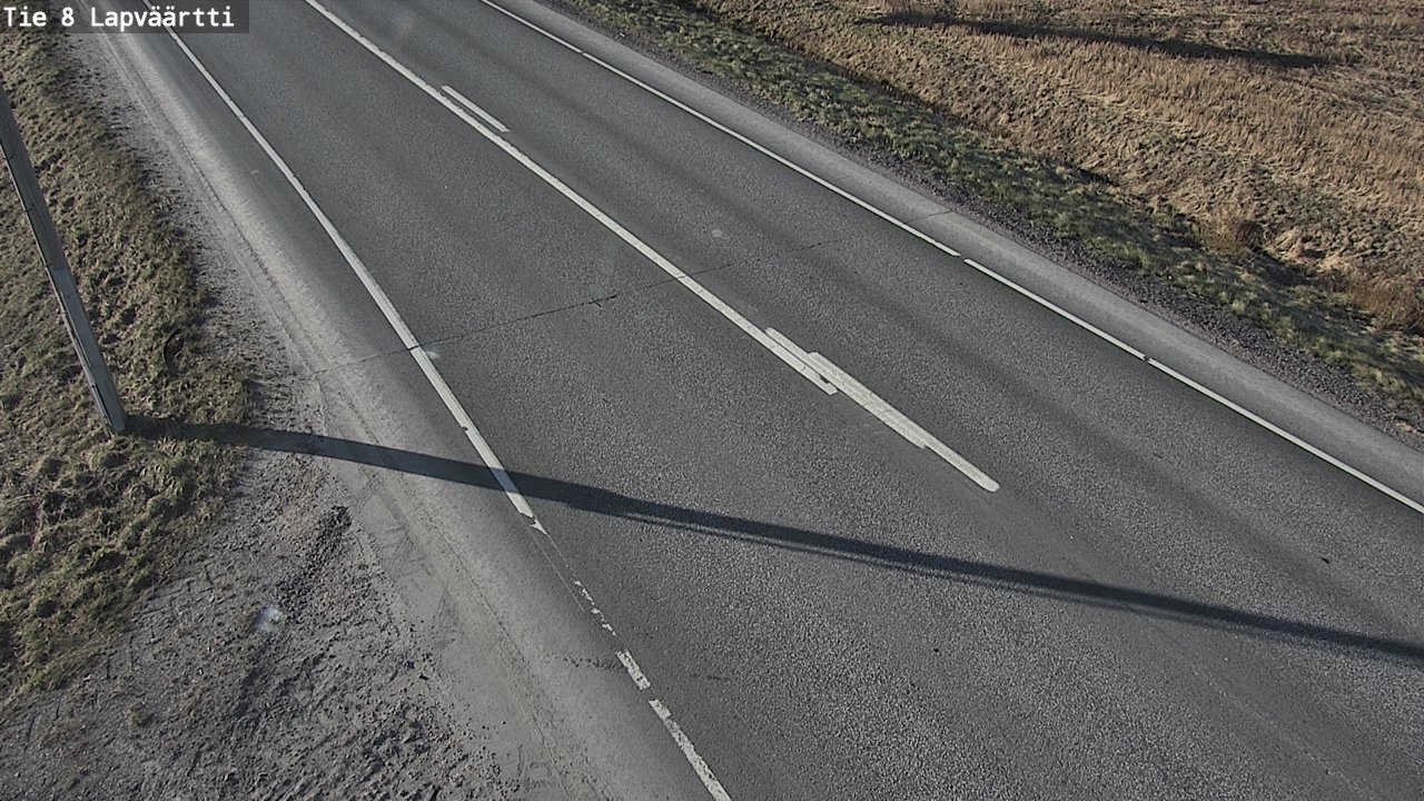 Weather Camera Image Väg 8 Kristinestad, Lappfjärd, Kristiinankaupunki, Pohjanmaa