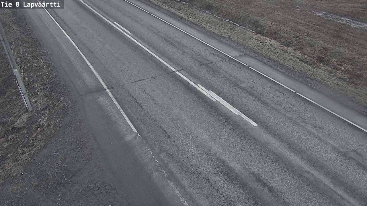 Weather Camera Image Väg 8 Kristinestad, Lappfjärd, Kristiinankaupunki, Pohjanmaa