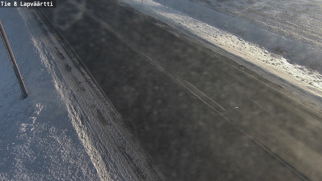 Weather Camera Image Road 8 Kristiinankaupunki, Lapväärtti, Kristiinankaupunki, Pohjanmaa