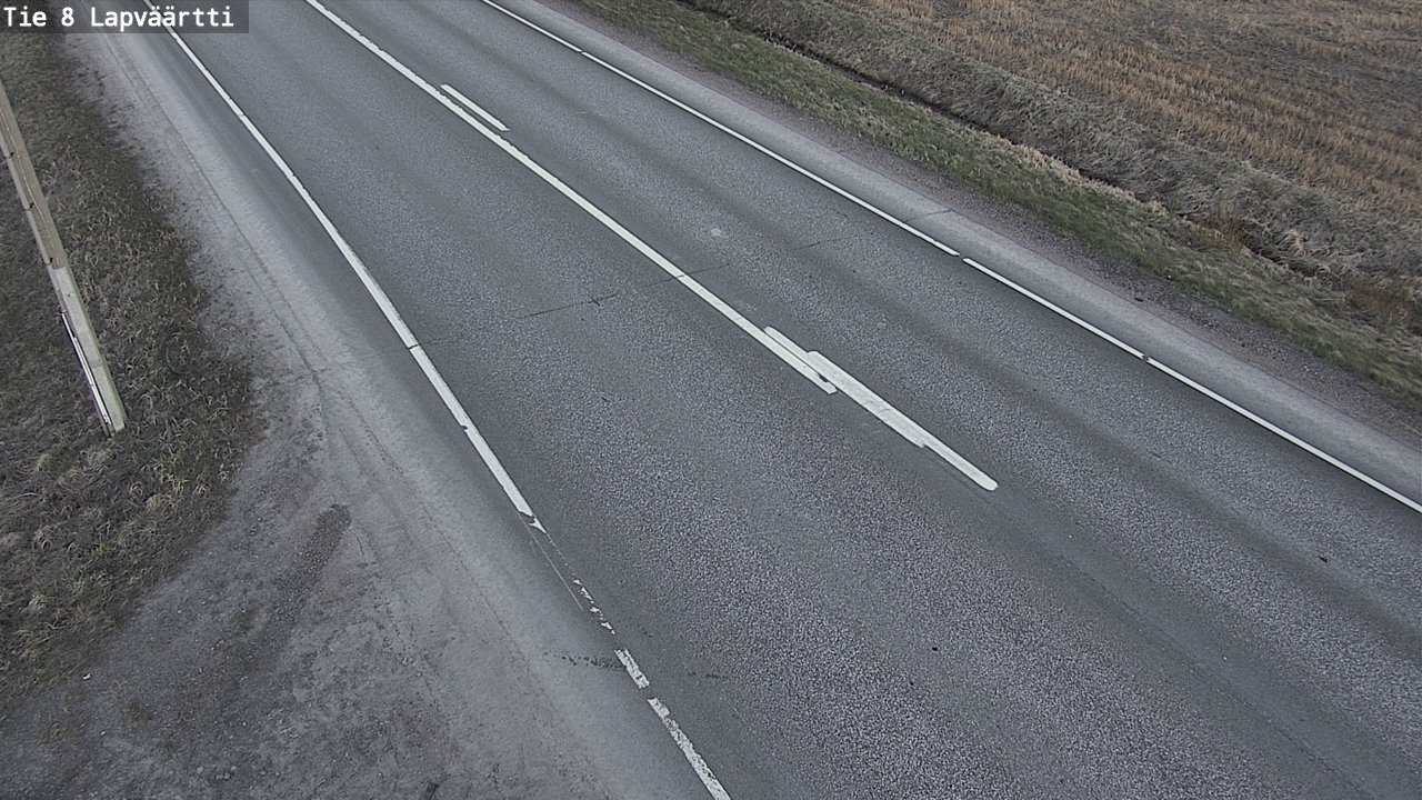 Weather Camera Image Väg 8 Kristinestad, Lappfjärd, Kristiinankaupunki, Pohjanmaa