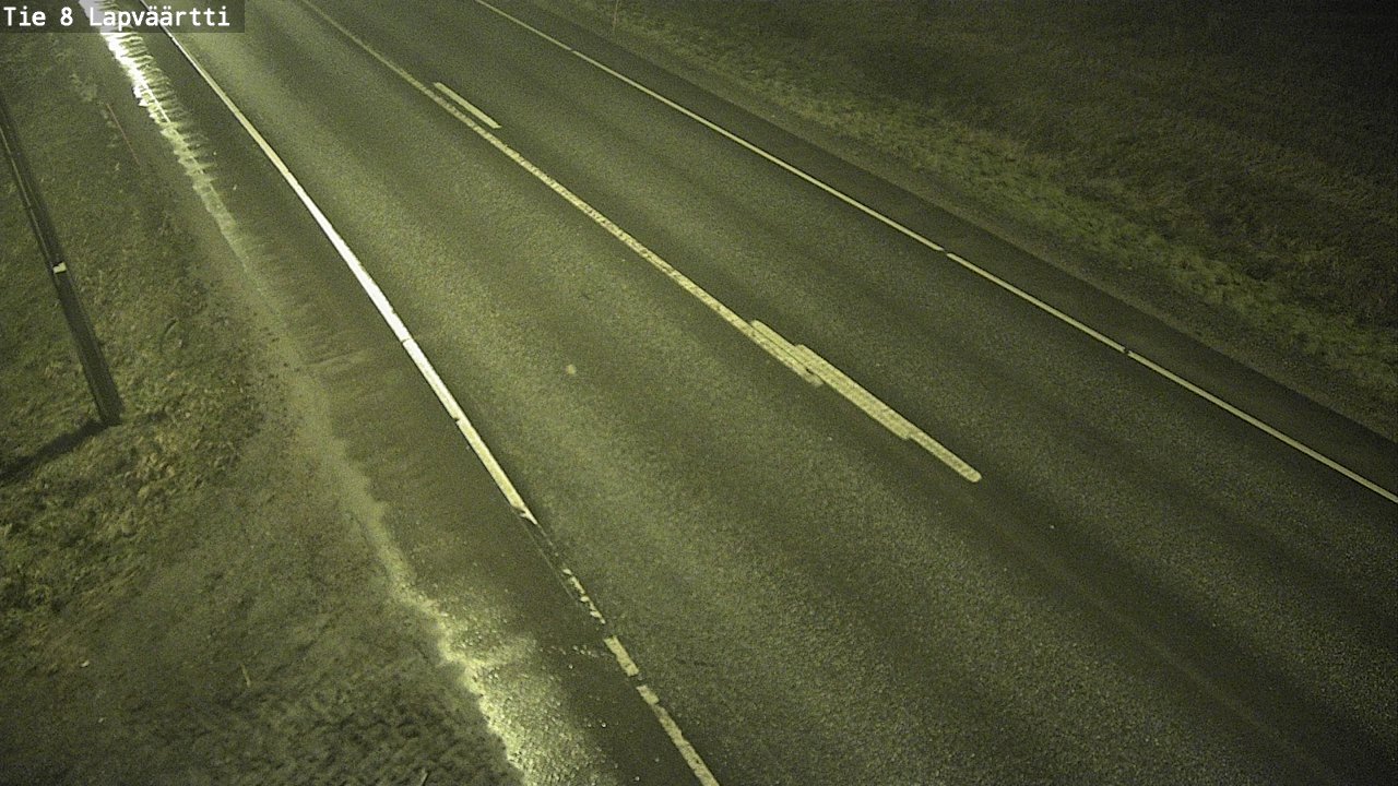 Weather Camera Image Väg 8 Kristinestad, Lappfjärd, Kristiinankaupunki, Pohjanmaa