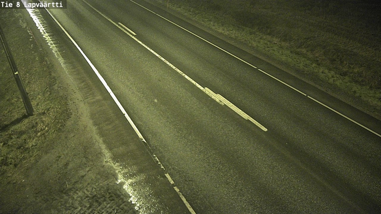 Weather Camera Image Väg 8 Kristinestad, Lappfjärd, Kristiinankaupunki, Pohjanmaa