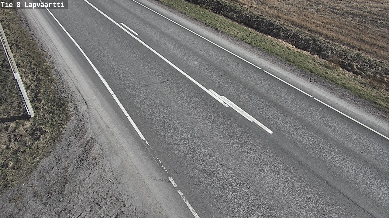 Weather Camera Image Väg 8 Kristinestad, Lappfjärd, Kristiinankaupunki, Pohjanmaa