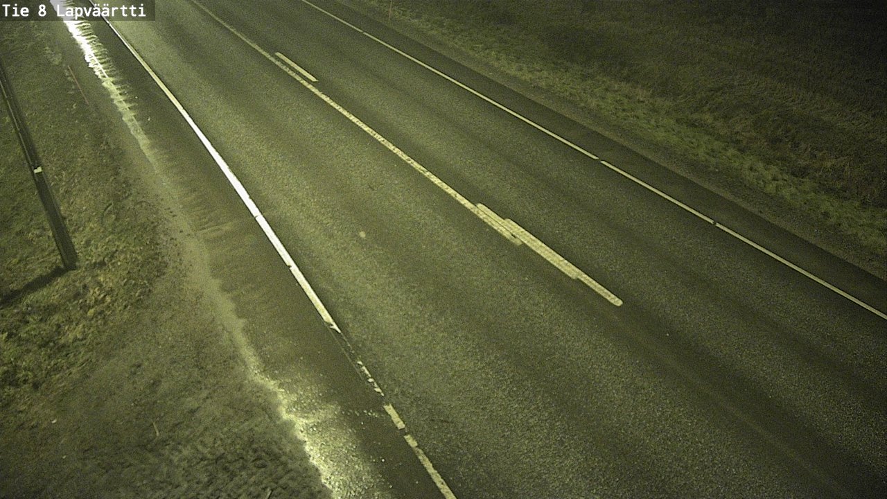 Weather Camera Image Väg 8 Kristinestad, Lappfjärd, Kristiinankaupunki, Pohjanmaa
