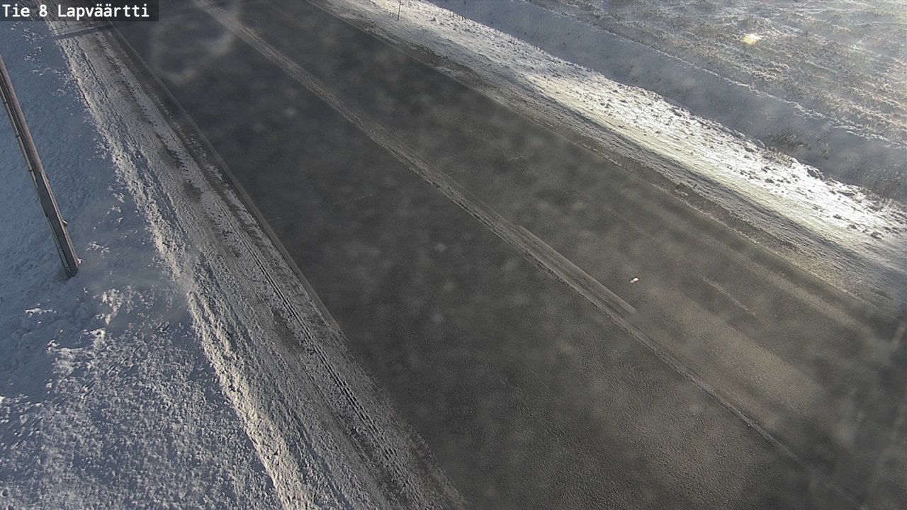 Weather Camera Image Road 8 Kristiinankaupunki, Lapväärtti, Kristiinankaupunki, Pohjanmaa