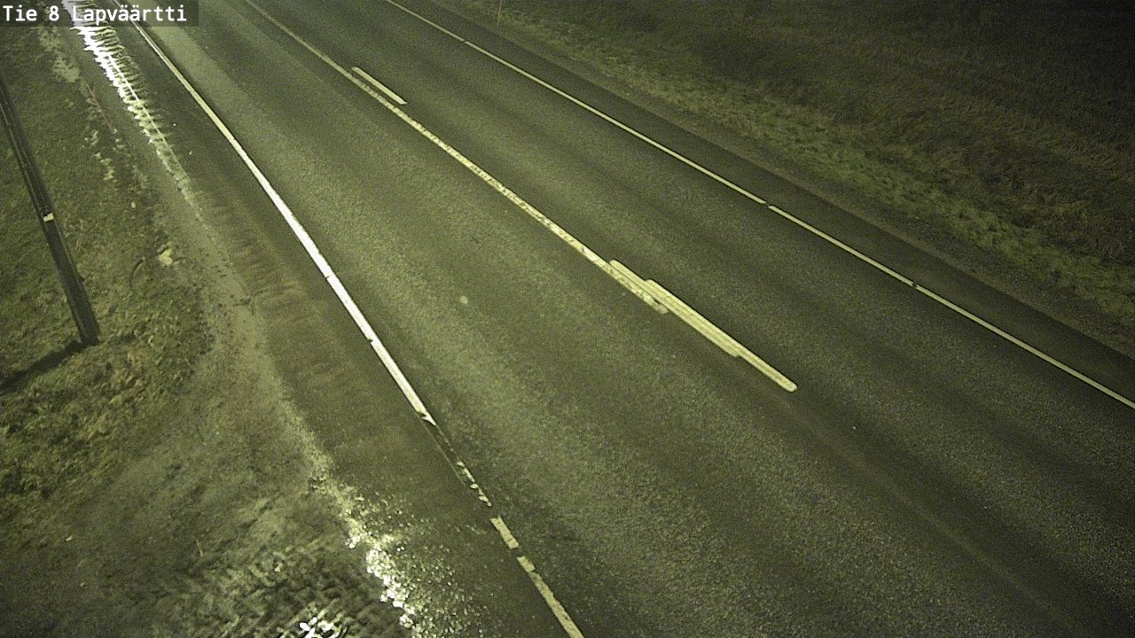 Weather Camera Image Väg 8 Kristinestad, Lappfjärd, Kristiinankaupunki, Pohjanmaa