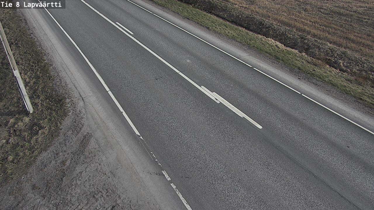 Weather Camera Image Väg 8 Kristinestad, Lappfjärd, Kristiinankaupunki, Pohjanmaa