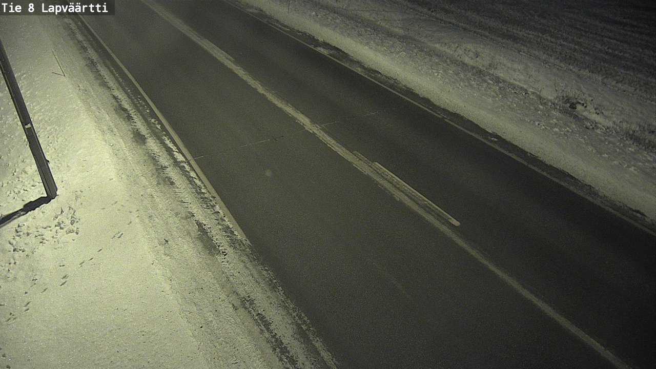 Weather Camera Image Road 8 Kristiinankaupunki, Lapväärtti, Kristiinankaupunki, Pohjanmaa