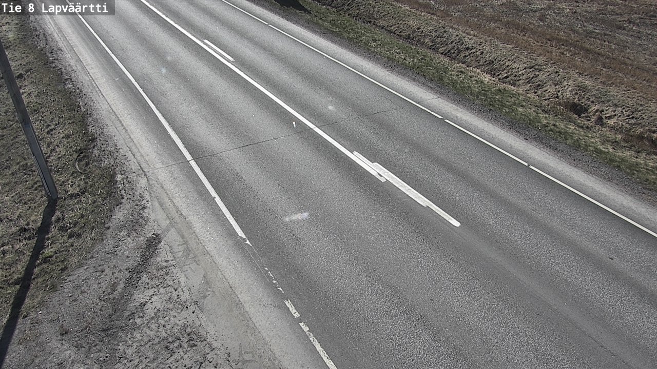 Weather Camera Image Väg 8 Kristinestad, Lappfjärd, Kristiinankaupunki, Pohjanmaa