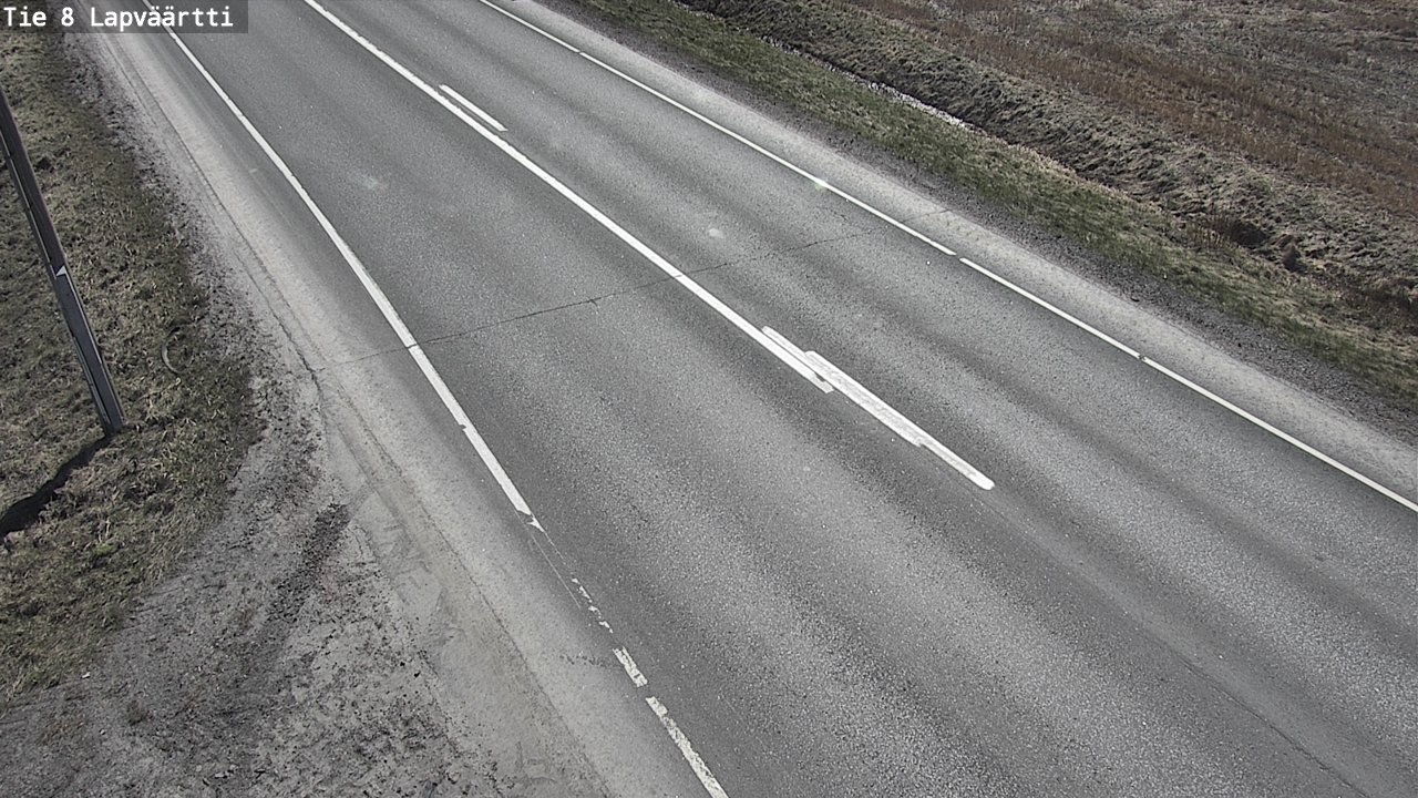 Weather Camera Image Väg 8 Kristinestad, Lappfjärd, Kristiinankaupunki, Pohjanmaa