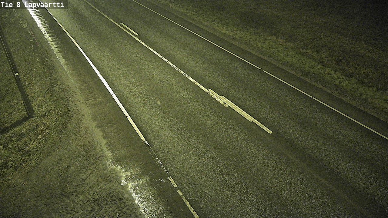 Weather Camera Image Väg 8 Kristinestad, Lappfjärd, Kristiinankaupunki, Pohjanmaa