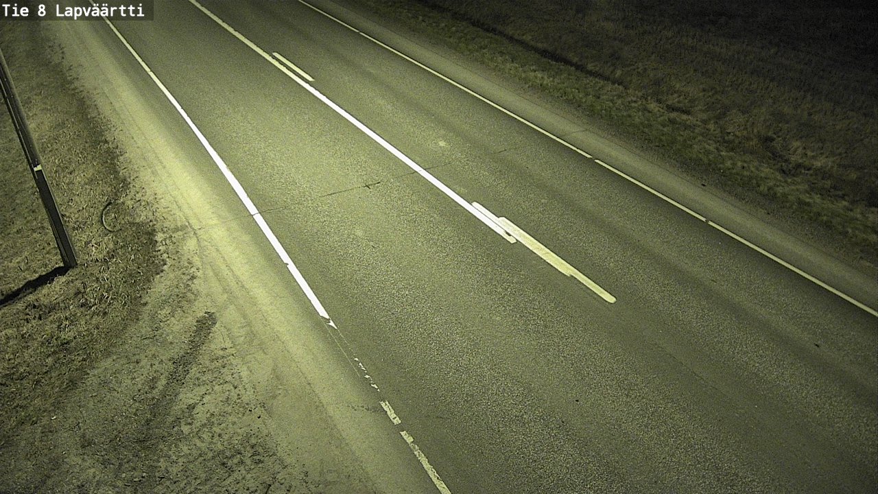 Weather Camera Image Väg 8 Kristinestad, Lappfjärd, Kristiinankaupunki, Pohjanmaa