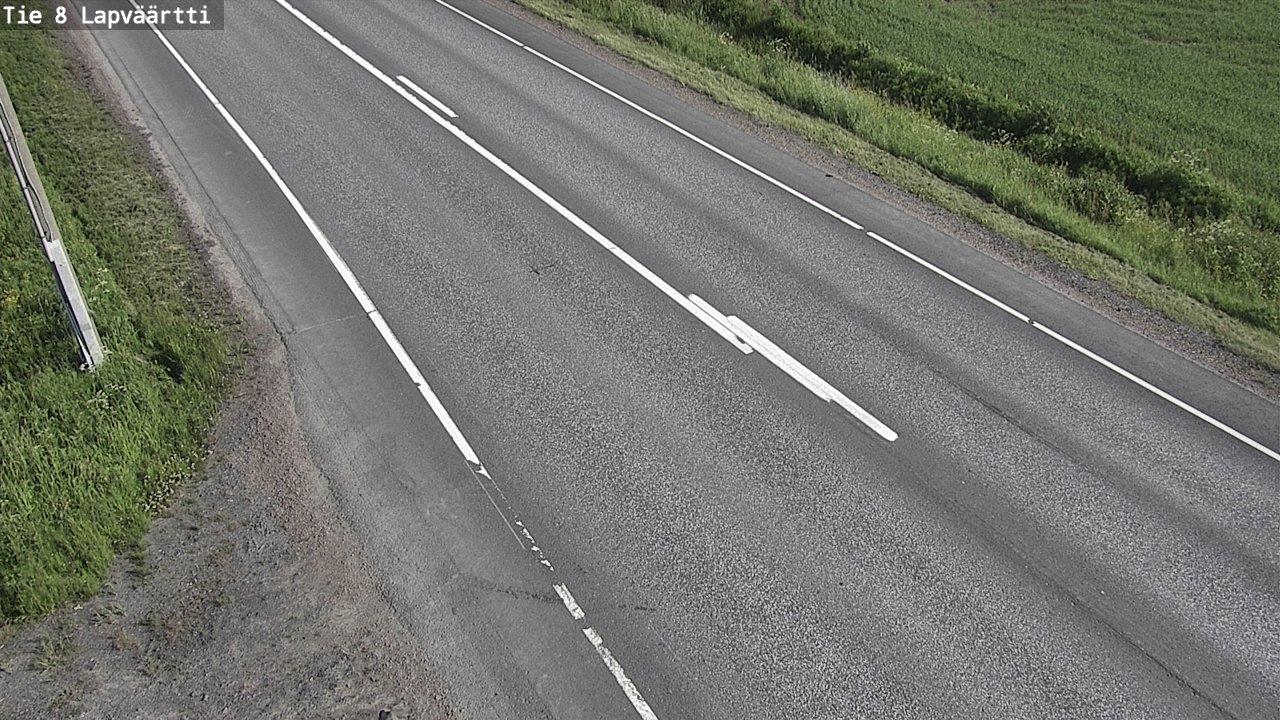 Weather Camera Image Road 8 Kristiinankaupunki, Lapväärtti, Kristiinankaupunki, Pohjanmaa