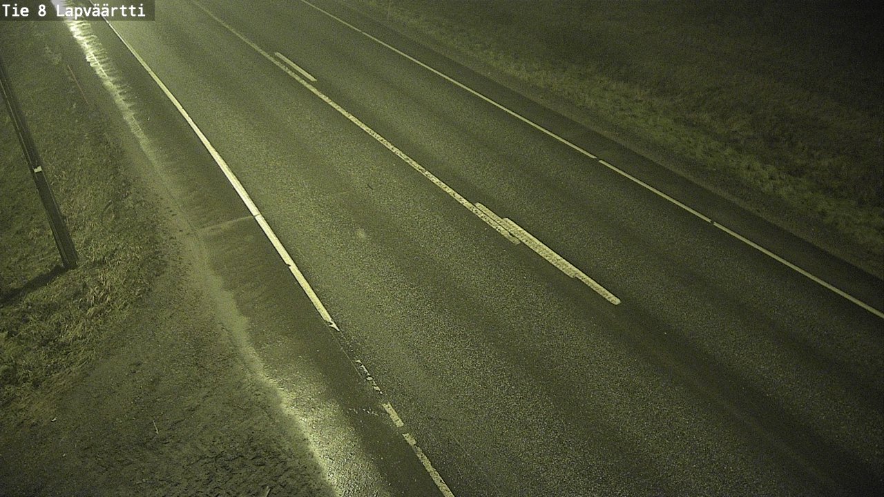 Weather Camera Image Väg 8 Kristinestad, Lappfjärd, Kristiinankaupunki, Pohjanmaa