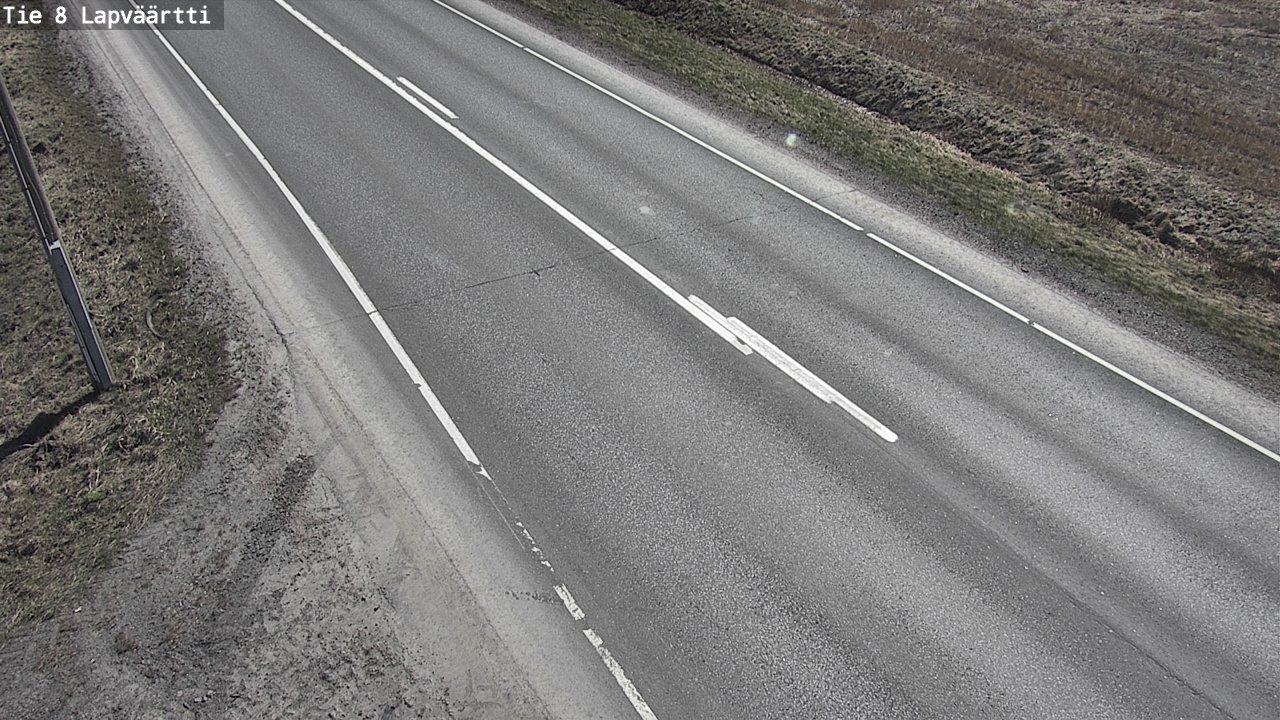 Weather Camera Image Väg 8 Kristinestad, Lappfjärd, Kristiinankaupunki, Pohjanmaa
