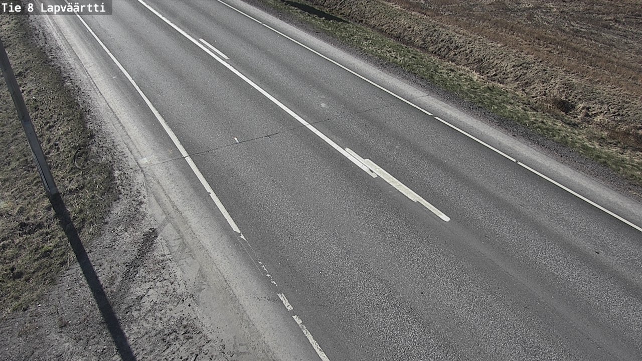 Weather Camera Image Väg 8 Kristinestad, Lappfjärd, Kristiinankaupunki, Pohjanmaa