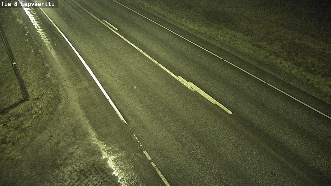 Weather Camera Image Väg 8 Kristinestad, Lappfjärd, Kristiinankaupunki, Pohjanmaa