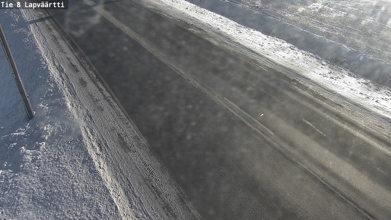 Weather Camera Image Road 8 Kristiinankaupunki, Lapväärtti, Kristiinankaupunki, Pohjanmaa