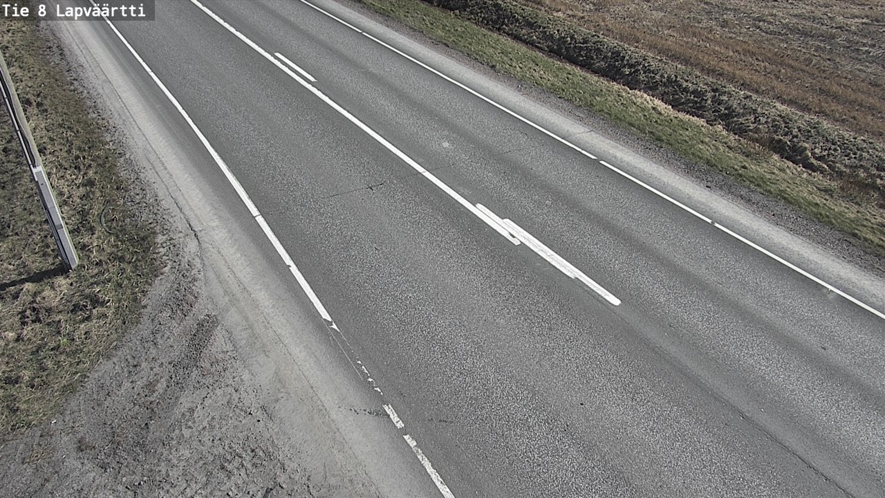 Weather Camera Image Väg 8 Kristinestad, Lappfjärd, Kristiinankaupunki, Pohjanmaa