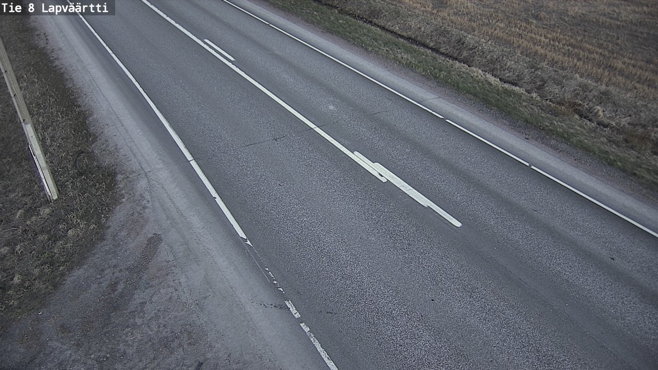 Weather Camera Image Väg 8 Kristinestad, Lappfjärd, Kristiinankaupunki, Pohjanmaa