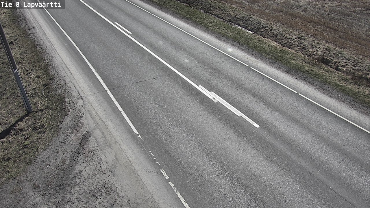 Weather Camera Image Väg 8 Kristinestad, Lappfjärd, Kristiinankaupunki, Pohjanmaa