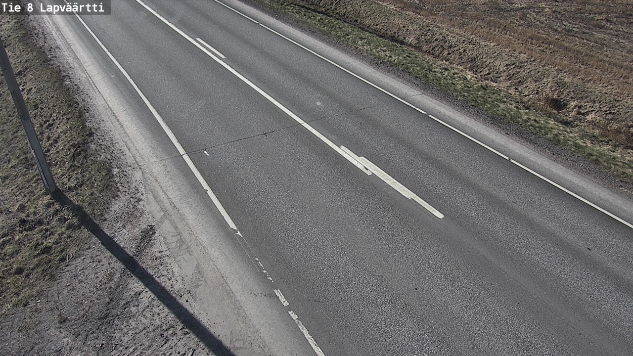 Weather Camera Image Väg 8 Kristinestad, Lappfjärd, Kristiinankaupunki, Pohjanmaa