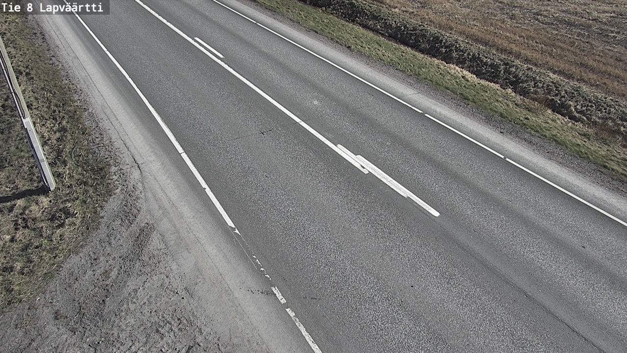 Weather Camera Image Väg 8 Kristinestad, Lappfjärd, Kristiinankaupunki, Pohjanmaa