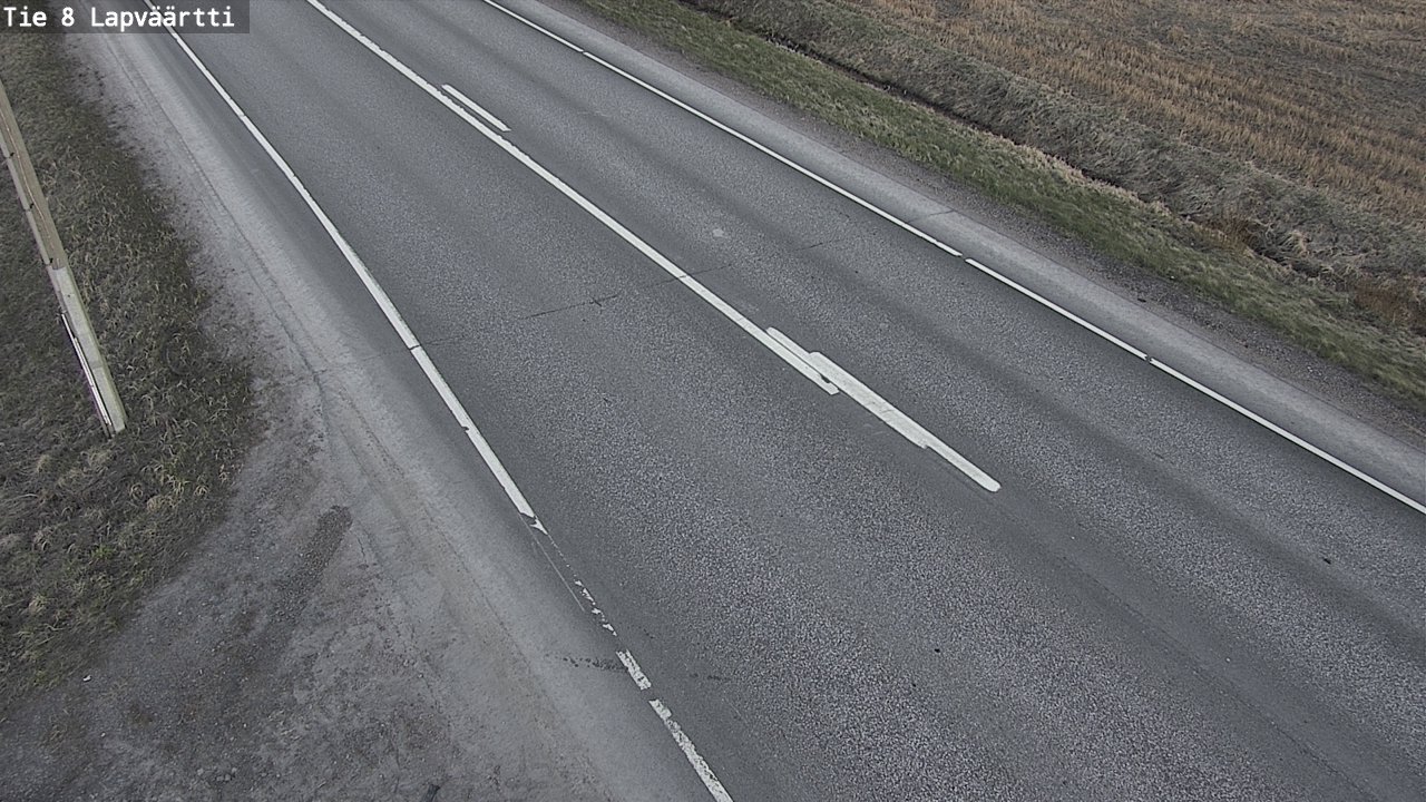 Weather Camera Image Väg 8 Kristinestad, Lappfjärd, Kristiinankaupunki, Pohjanmaa