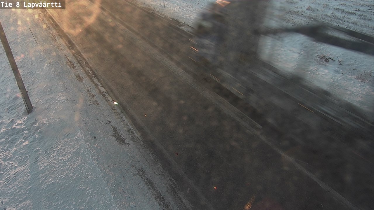 Weather Camera Image Road 8 Kristiinankaupunki, Lapväärtti, Kristiinankaupunki, Pohjanmaa