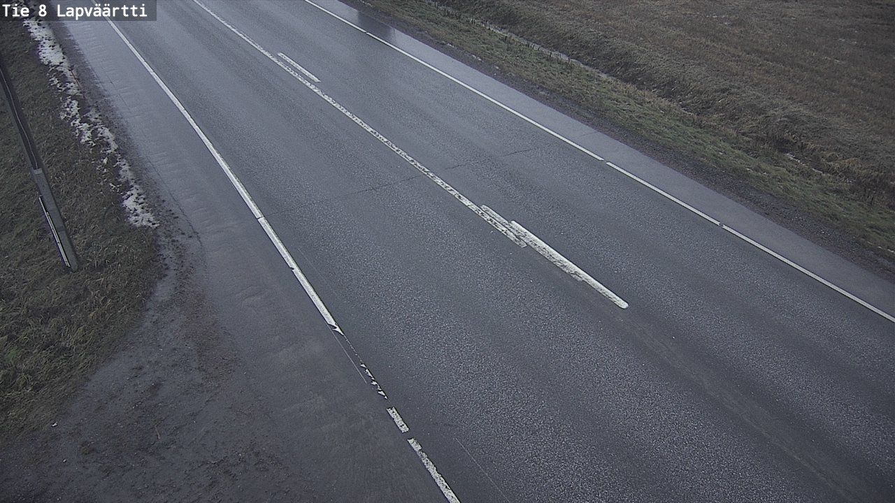 Weather Camera Image Väg 8 Kristinestad, Lappfjärd, Kristiinankaupunki, Pohjanmaa