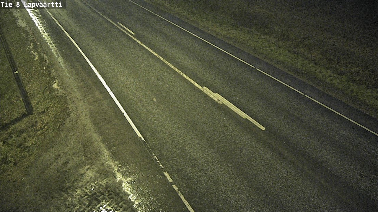 Weather Camera Image Väg 8 Kristinestad, Lappfjärd, Kristiinankaupunki, Pohjanmaa