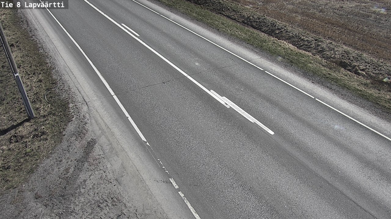 Weather Camera Image Väg 8 Kristinestad, Lappfjärd, Kristiinankaupunki, Pohjanmaa
