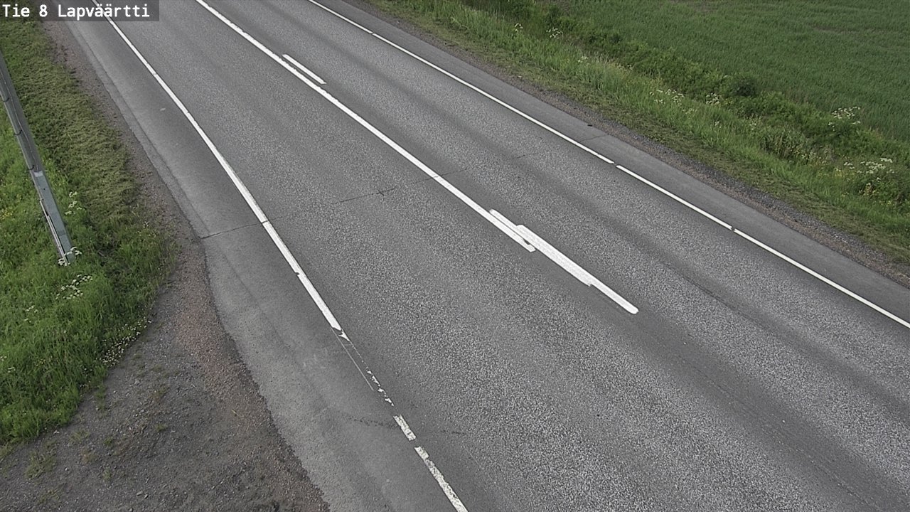 Weather Camera Image Väg 8 Kristinestad, Lappfjärd, Kristiinankaupunki, Pohjanmaa