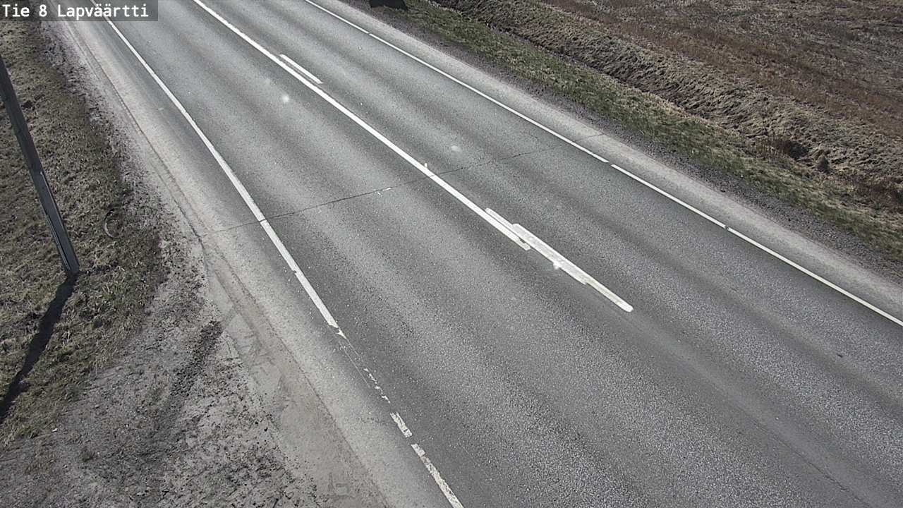Weather Camera Image Väg 8 Kristinestad, Lappfjärd, Kristiinankaupunki, Pohjanmaa
