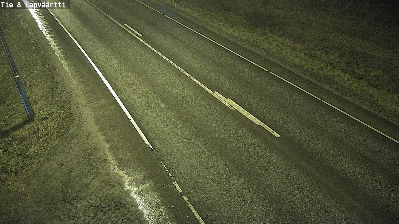 Weather Camera Image Väg 8 Kristinestad, Lappfjärd, Kristiinankaupunki, Pohjanmaa