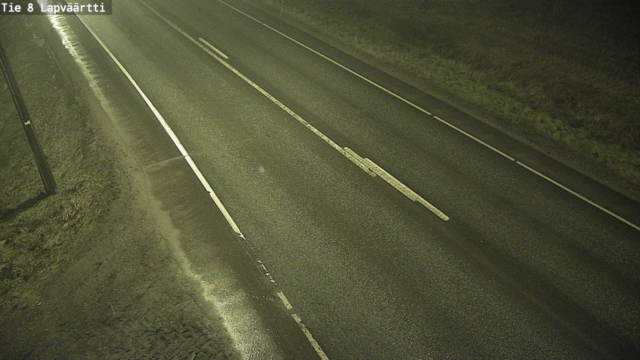 Weather Camera Image Väg 8 Kristinestad, Lappfjärd, Kristiinankaupunki, Pohjanmaa
