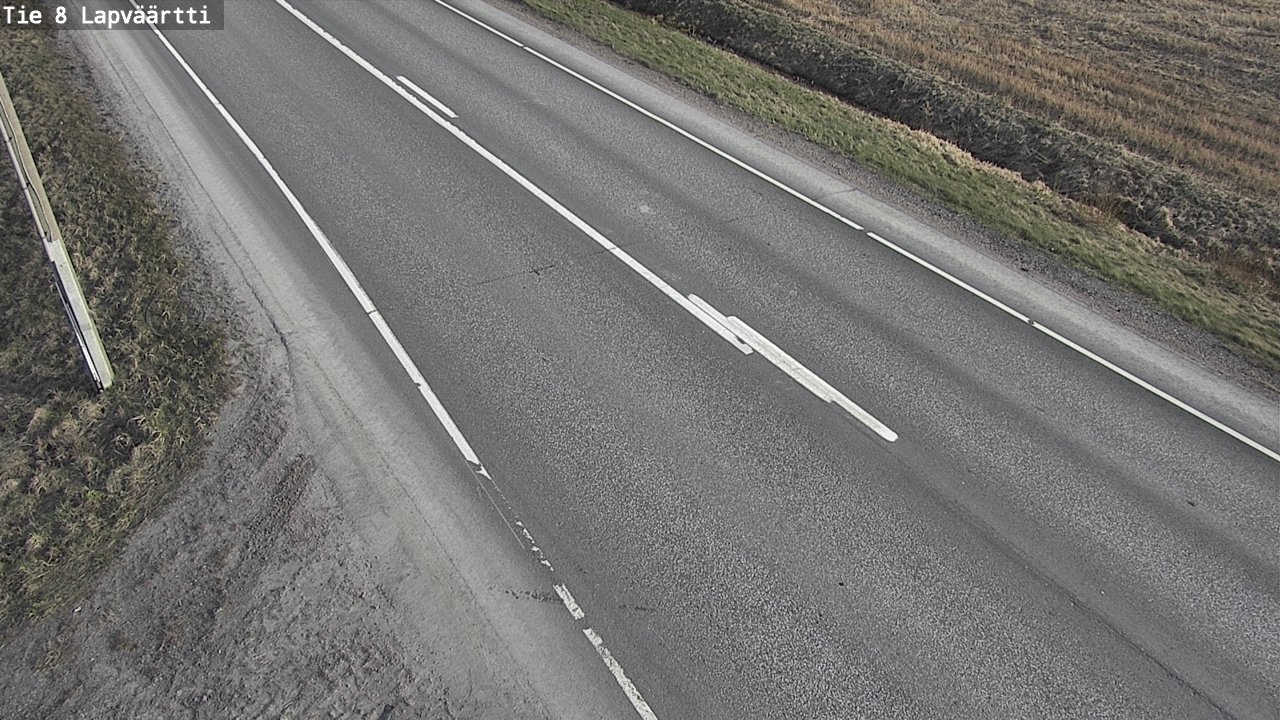 Weather Camera Image Väg 8 Kristinestad, Lappfjärd, Kristiinankaupunki, Pohjanmaa