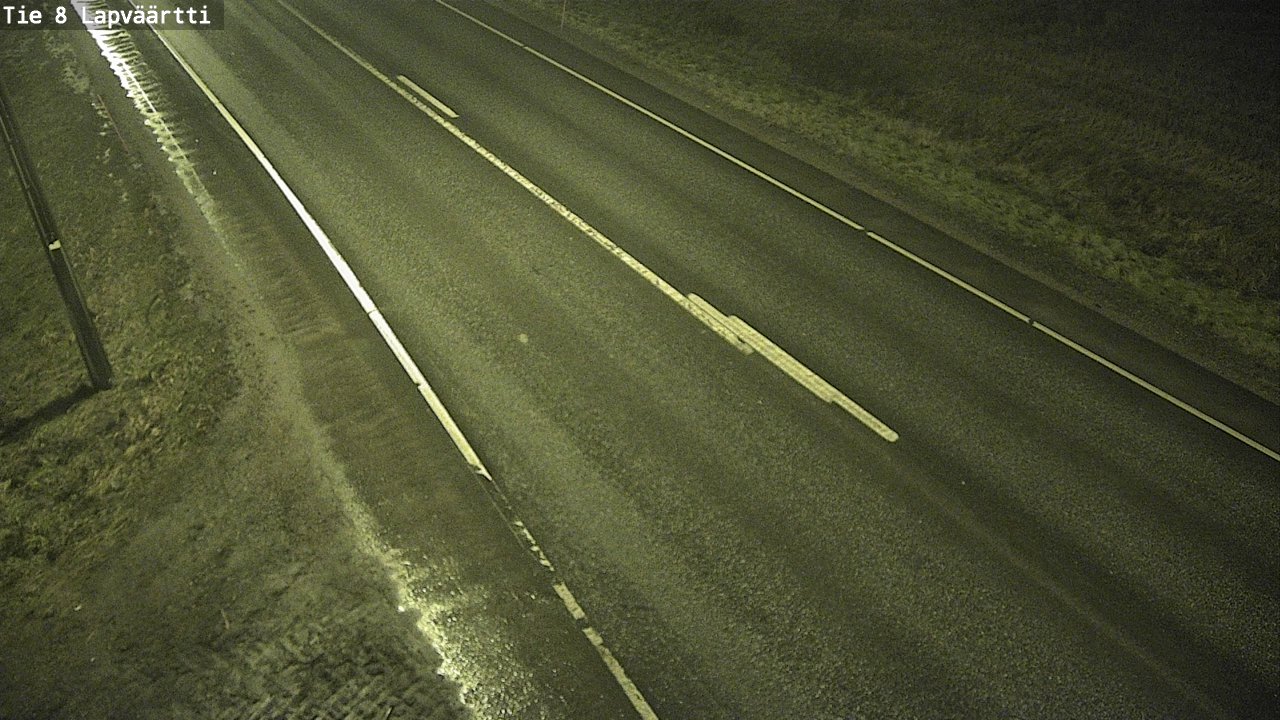 Weather Camera Image Väg 8 Kristinestad, Lappfjärd, Kristiinankaupunki, Pohjanmaa