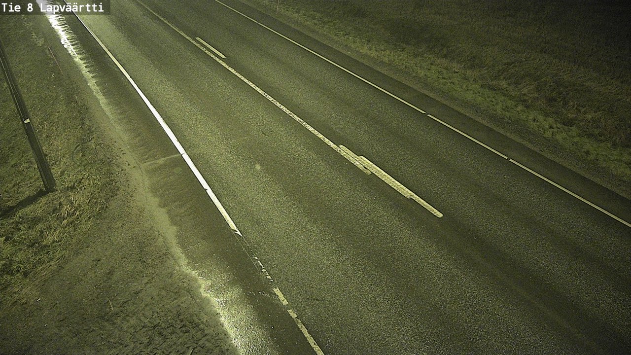 Weather Camera Image Väg 8 Kristinestad, Lappfjärd, Kristiinankaupunki, Pohjanmaa