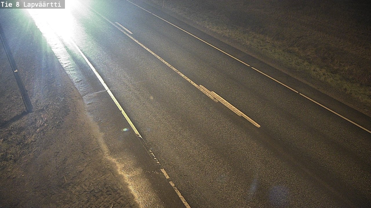 Weather Camera Image Väg 8 Kristinestad, Lappfjärd, Kristiinankaupunki, Pohjanmaa