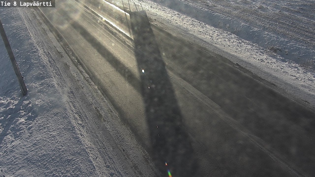 Weather Camera Image Road 8 Kristiinankaupunki, Lapväärtti, Kristiinankaupunki, Pohjanmaa