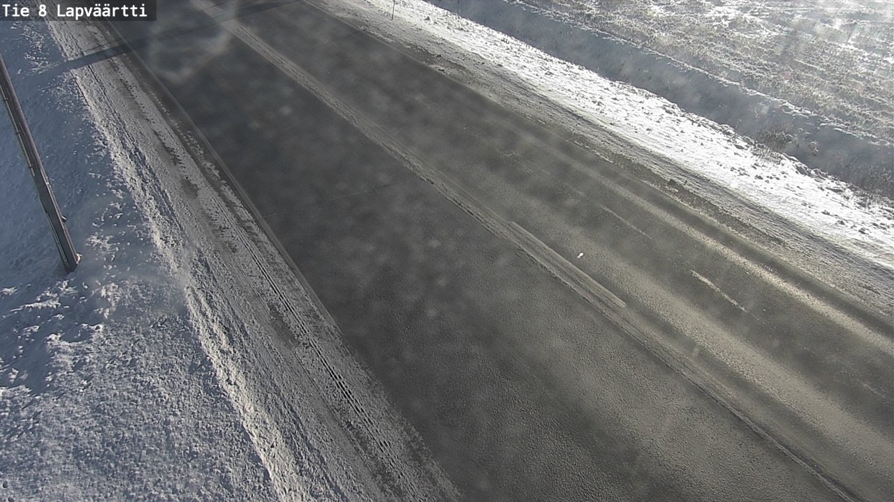 Weather Camera Image Road 8 Kristiinankaupunki, Lapväärtti, Kristiinankaupunki, Pohjanmaa