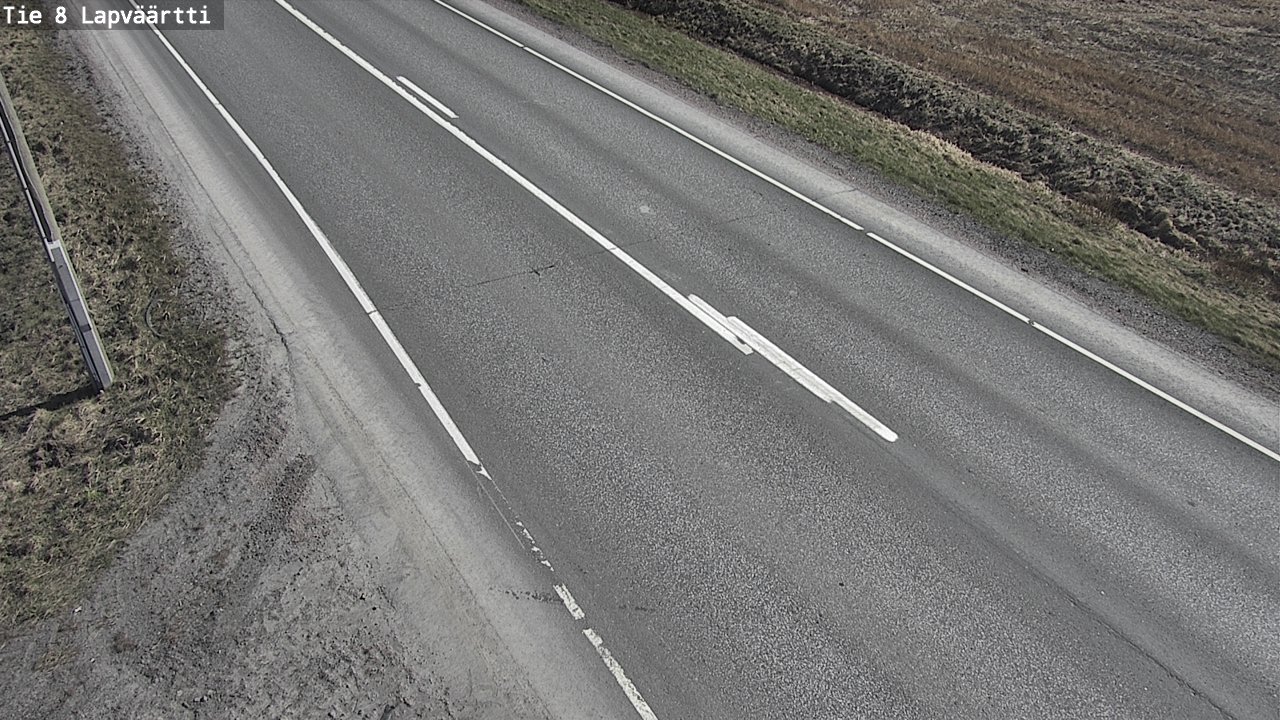 Weather Camera Image Väg 8 Kristinestad, Lappfjärd, Kristiinankaupunki, Pohjanmaa