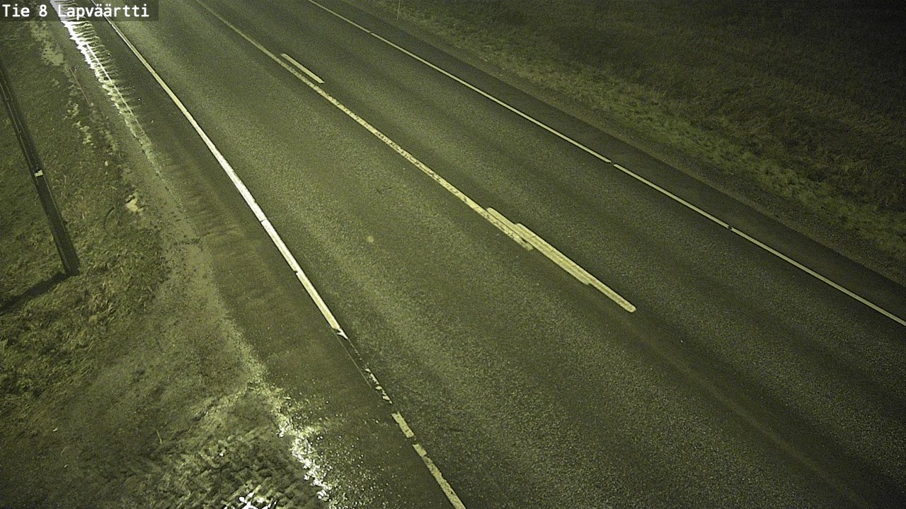 Weather Camera Image Väg 8 Kristinestad, Lappfjärd, Kristiinankaupunki, Pohjanmaa