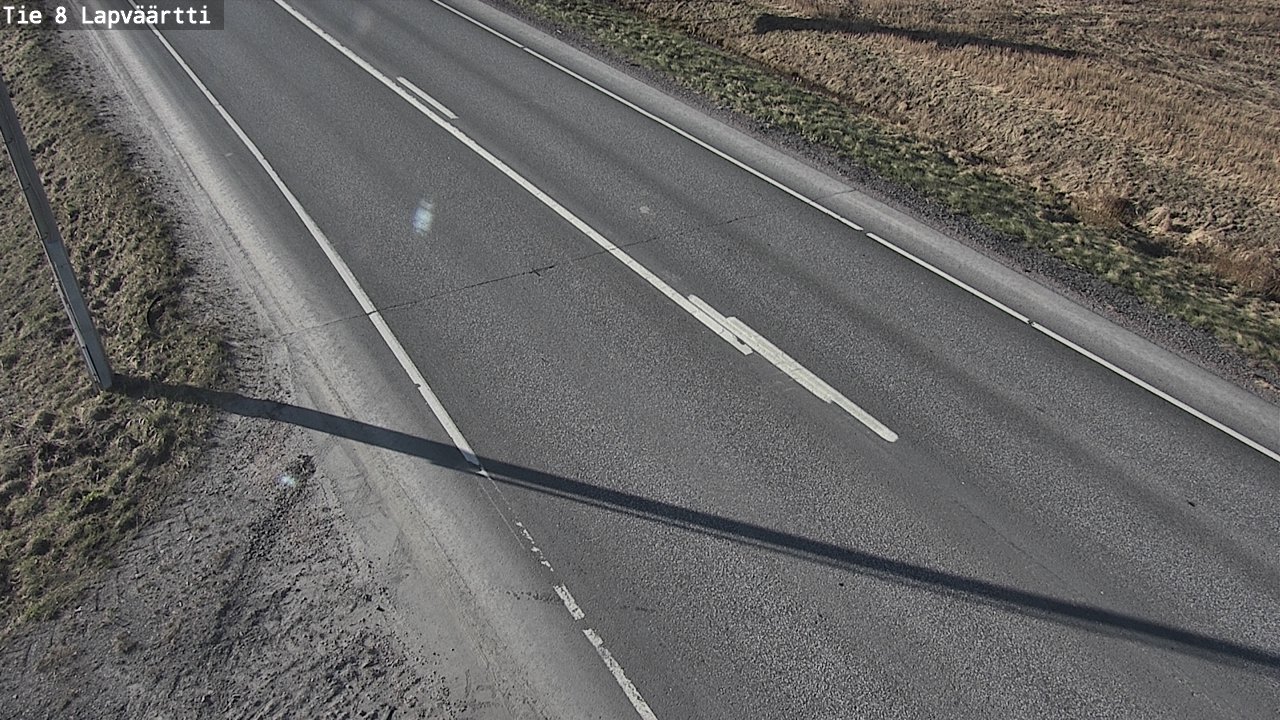 Weather Camera Image Väg 8 Kristinestad, Lappfjärd, Kristiinankaupunki, Pohjanmaa